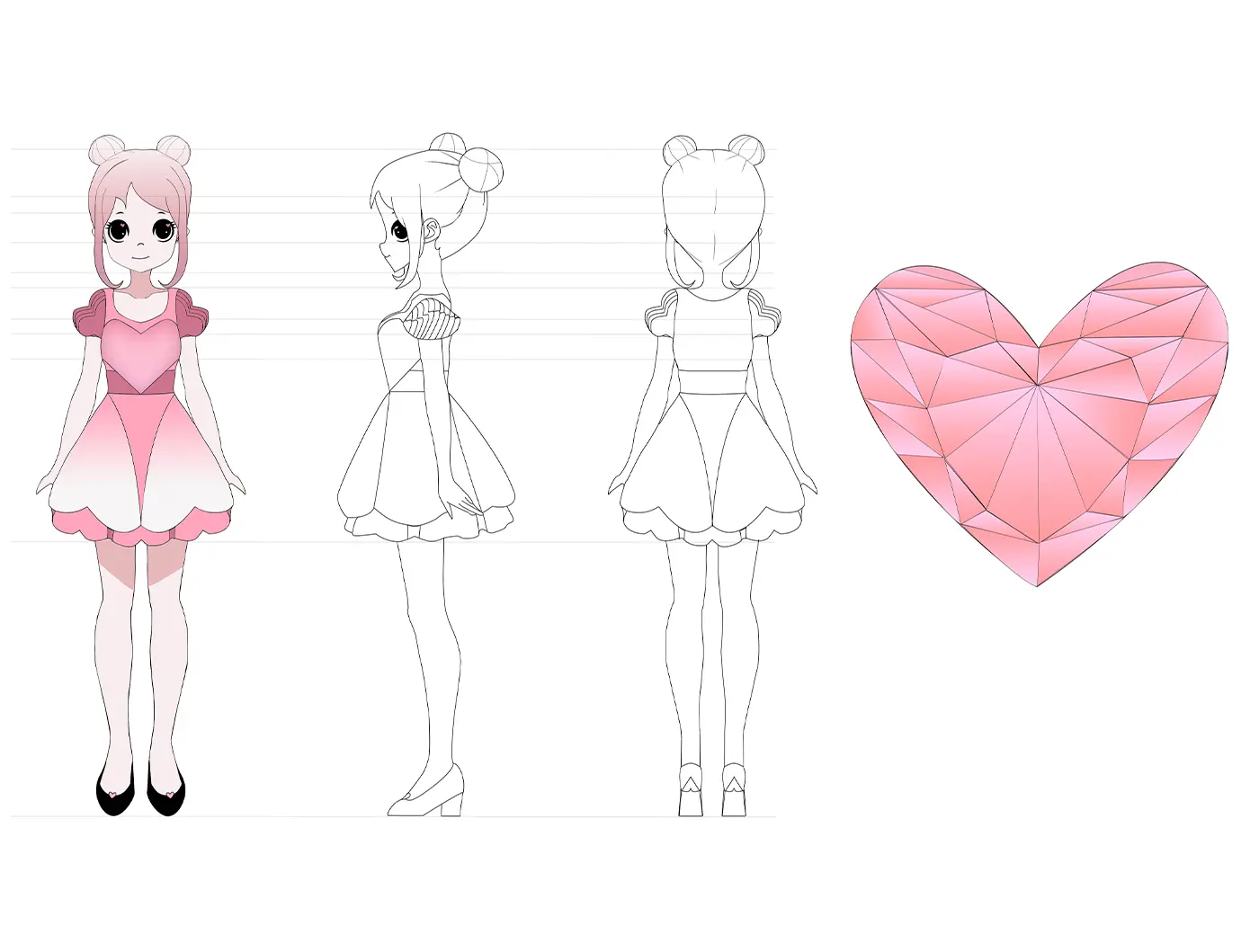 Visuel de character design