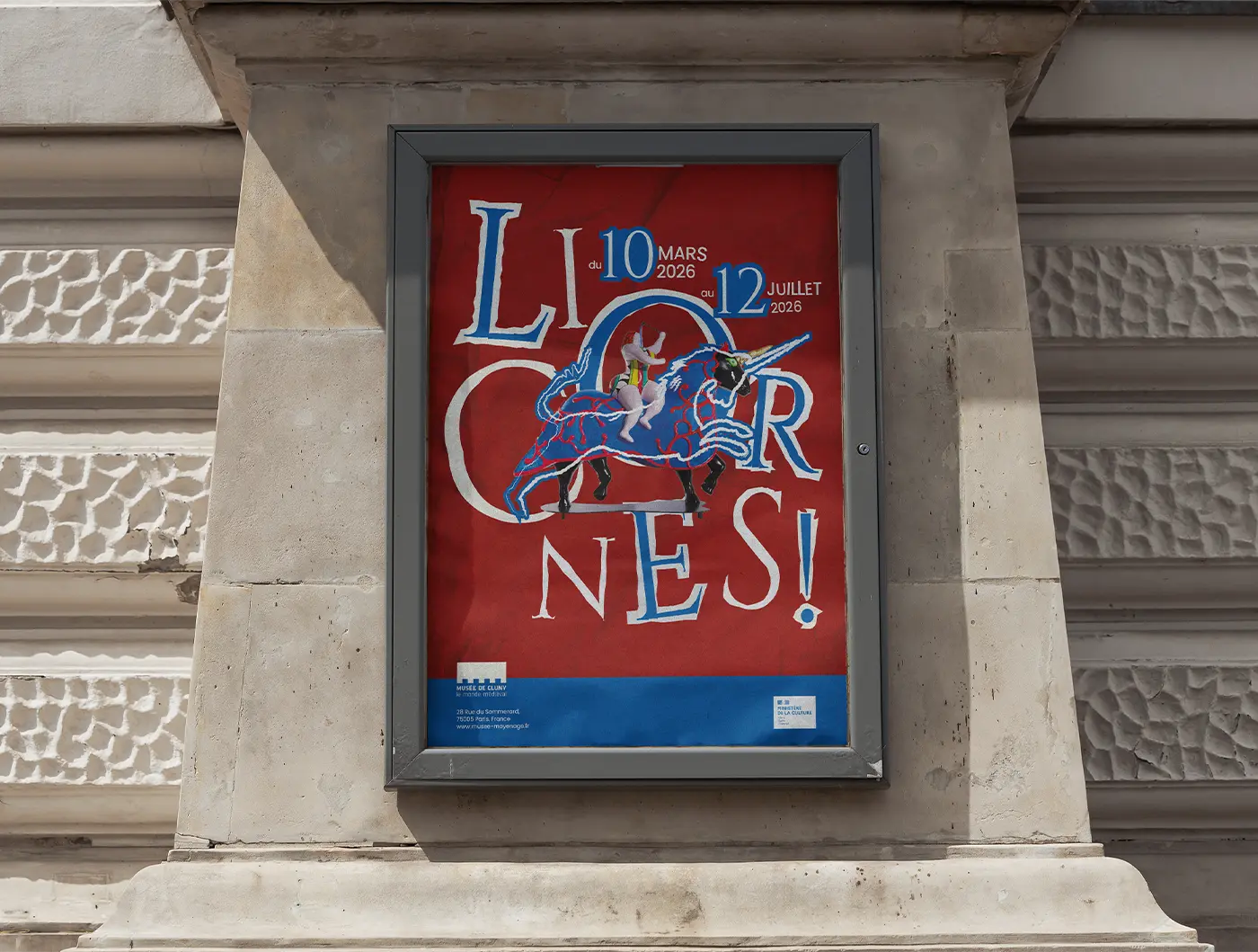 Affiche de l'exposition Licornes!